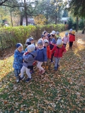 Jesienny spacerek śladami Pani Jesieni w grupie I