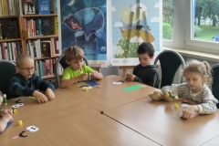 Wrześniowe zajęcia biblioteczne Grupa IV