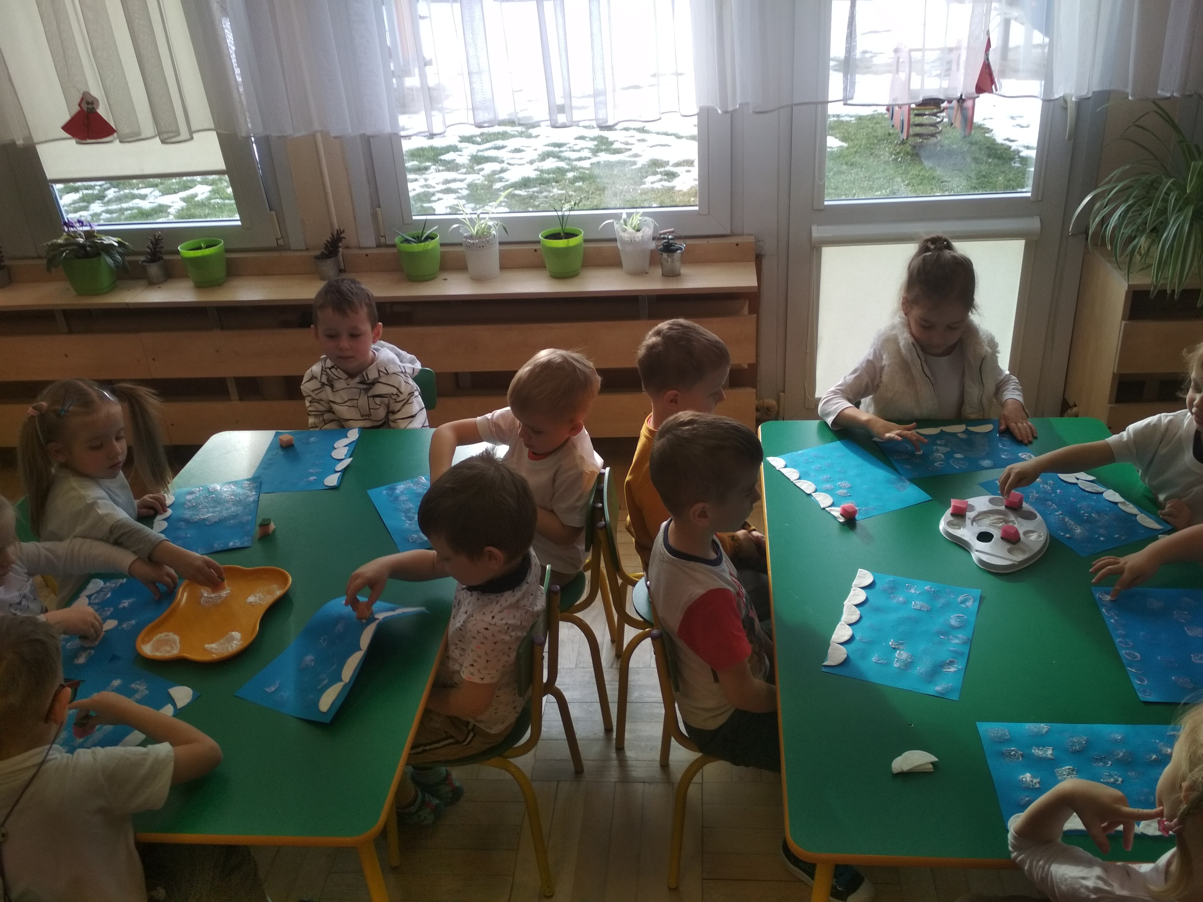 Projekt Edukacyjny Kolorowa Matematyka Eksperymenty Pani Zimy